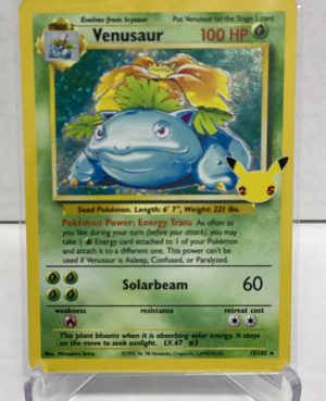 Pokémon Venusaur Holo - #15/102 - Celebrations 25th Anniversary