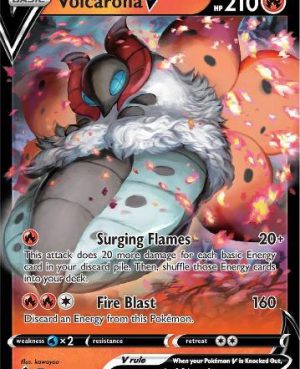 Volcarona V - 021/203 - Ultra Rare - Evolving Skies