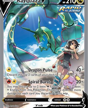 Rayquaza V - 194/203 - Alternate Art - Evolving Skies