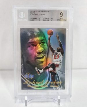Michael Jordan - 97/98 Flair Showcase Row 3 BGS 9