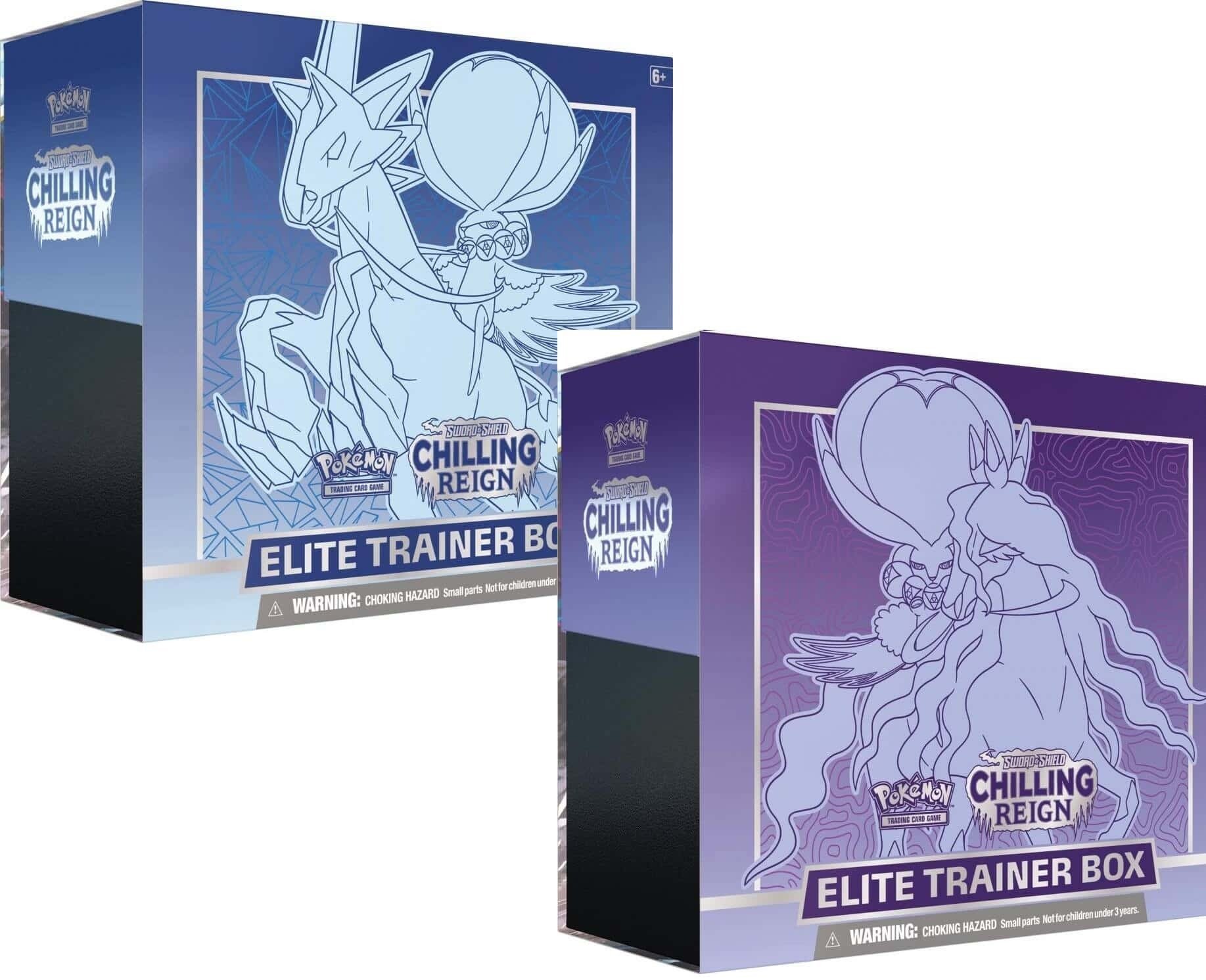 POKEMON TCG Sword & Shield Chilling Reign Elite Trainer Box