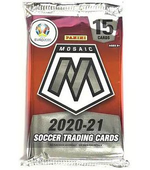 2020/21 Panini Mosaic UEFA Euro 2020 Soccer Hobby Pack