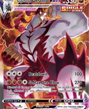 Single Strike Urshifu VMAX - 168/163 - Alternate Art - Battle Styles