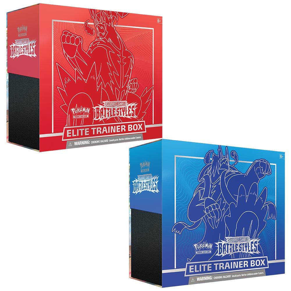 POKEMON TCG Sword & Shield Battle Styles Elite Trainer Box