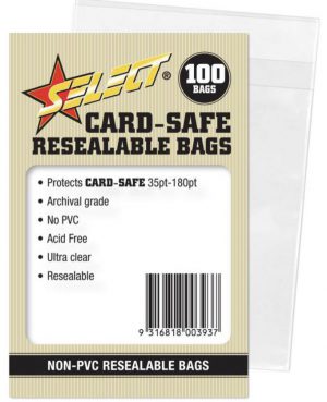 Select Card Safe / One Touch Resealable Bags