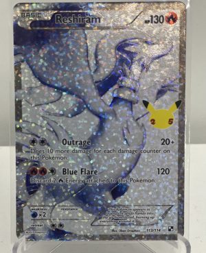 Pokémon Reshiram Holo - 113/114 - Celebrations 25th Anniversary