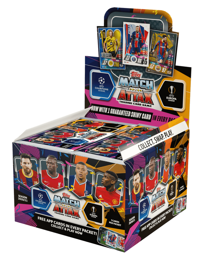 2020/21 Topps UEFA CHAMPIONS LEAGUE Trading Card Box
