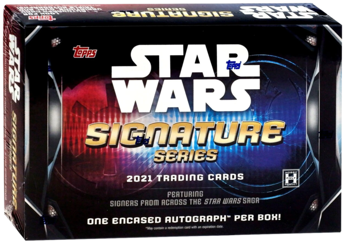 2021 Topps Star Wars Signature Series Hobby Box