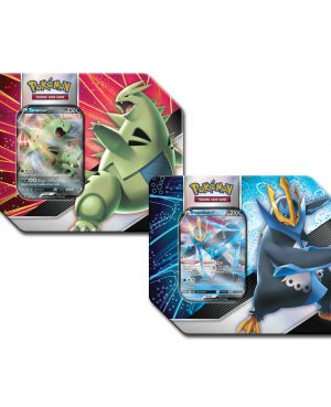 POKEMON TCG V Strikers Tin (Tyranitar V / Empoleon V)