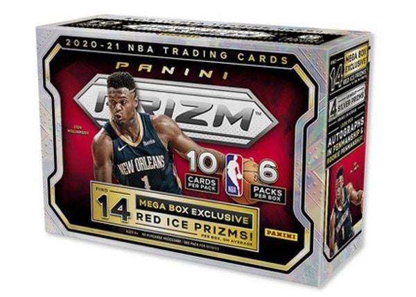 2020/21 Panini Basketball Prizm Mega Box (Red Ice Prizms)