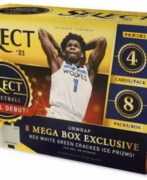 2020/21 Panini Basketball Select Mega Box (Red, White, Green)