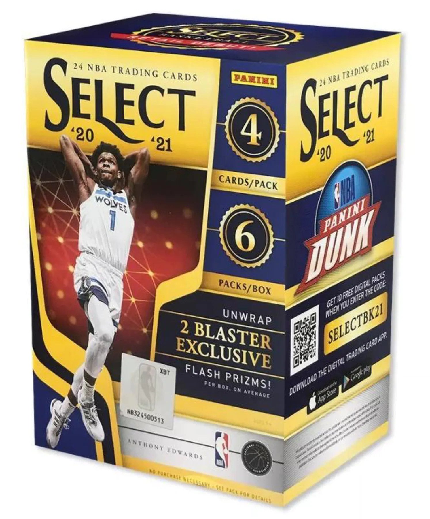 2020/21 Panini Basketball Select Blaster