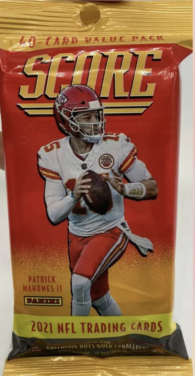 2021 Panini Football Score Fat Pack